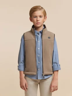 Cazadoras Y Chalecos-Alvaro Moreno CHALECO SIERRA KIDS Beige