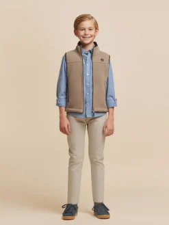 Cazadoras Y Chalecos-Alvaro Moreno CHALECO SIERRA KIDS Beige
