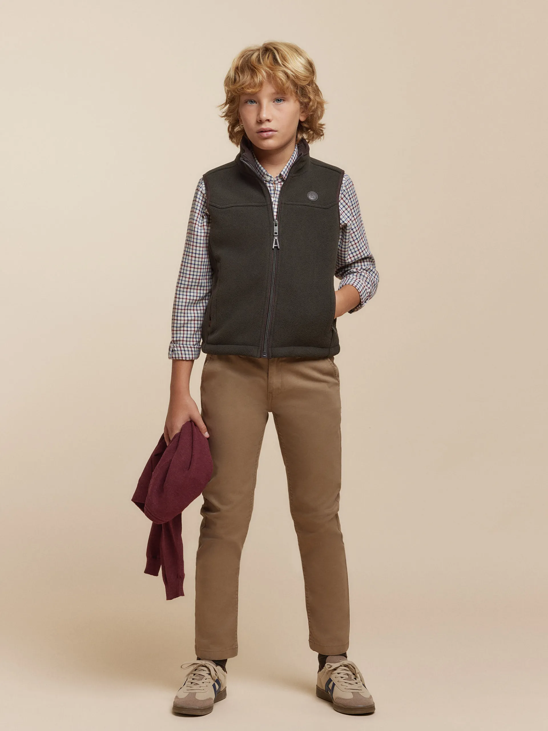 Cazadoras Y Chalecos-Alvaro Moreno CHALECO SIERRA KIDS Verde