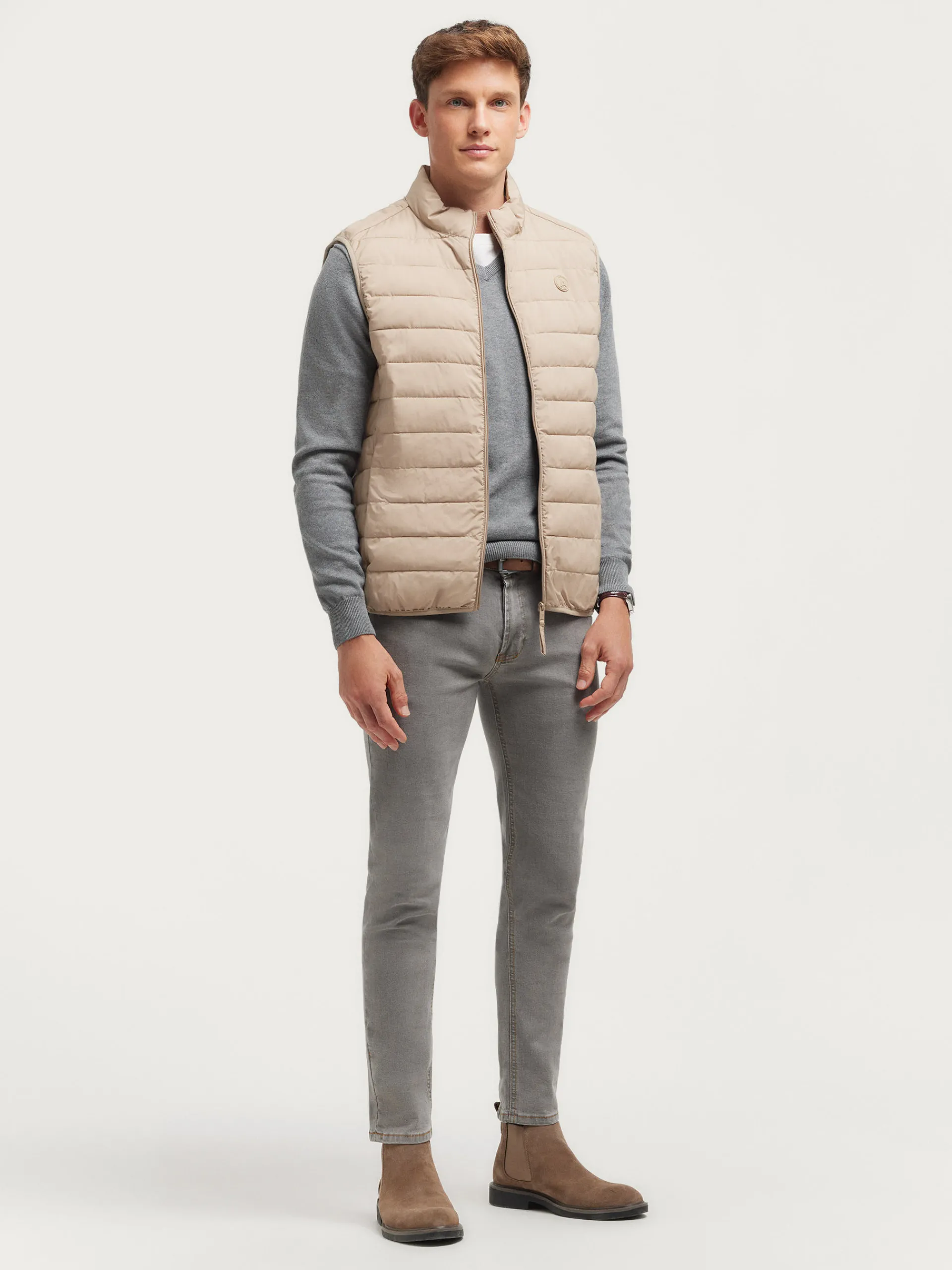 Chalecos-Alvaro Moreno CHALECO VINCENT Camel