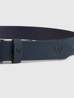 Accesorios-Alvaro Moreno CINTURON LOGO KIDS Azul Marino