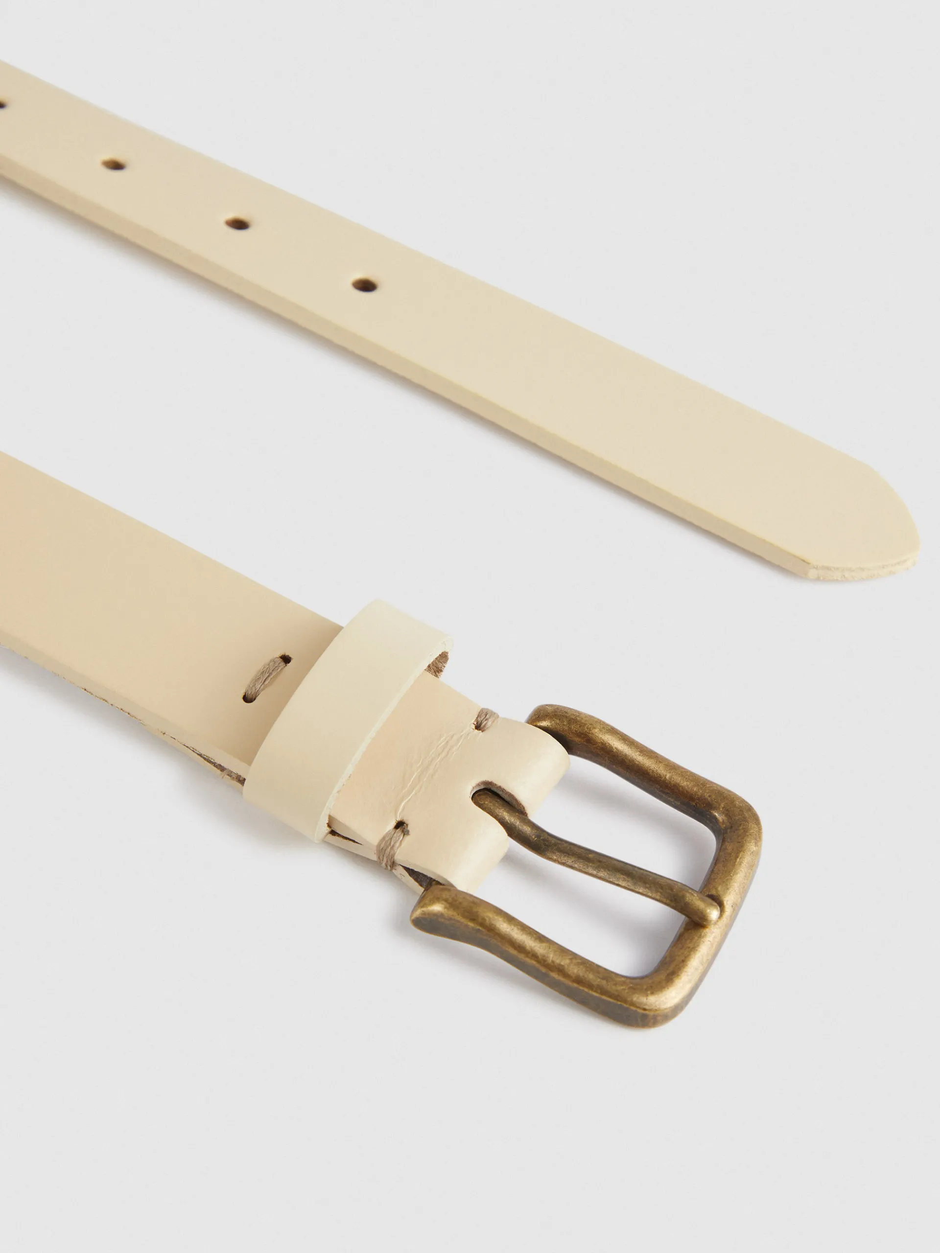 Accesorios-Alvaro Moreno CINTURON PAMPA KIDS Blanco