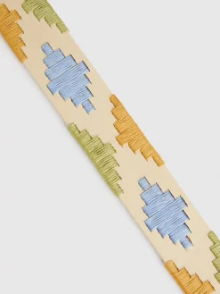 Accesorios-Alvaro Moreno CINTURON PAMPA KIDS Blanco