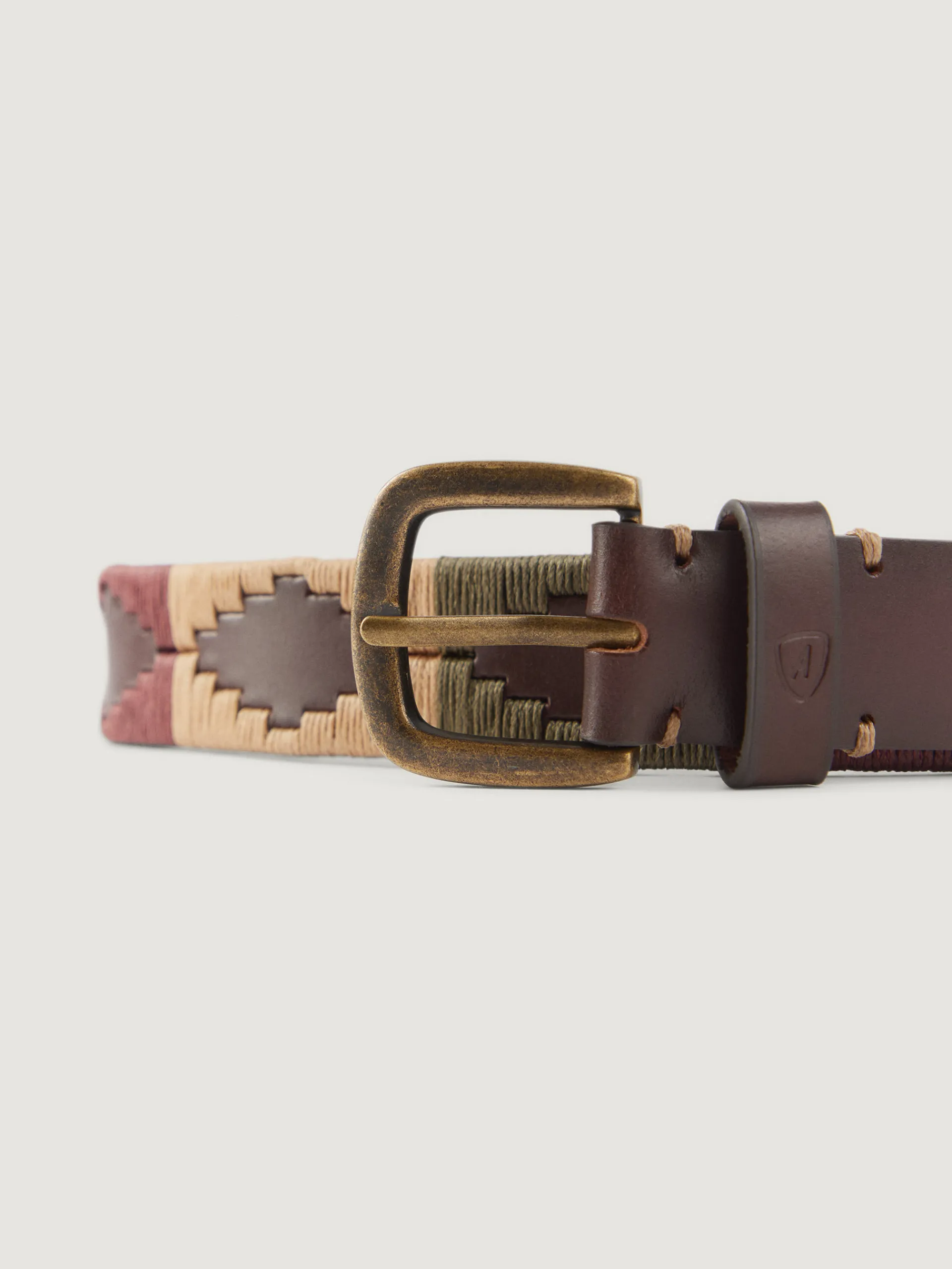 Accesorios-Alvaro Moreno CINTURON PAMPA KIDS Burdeos