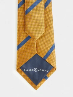 Corbatas|Corbatas-Alvaro Moreno CORBATA JACQUARD MF Amarillo