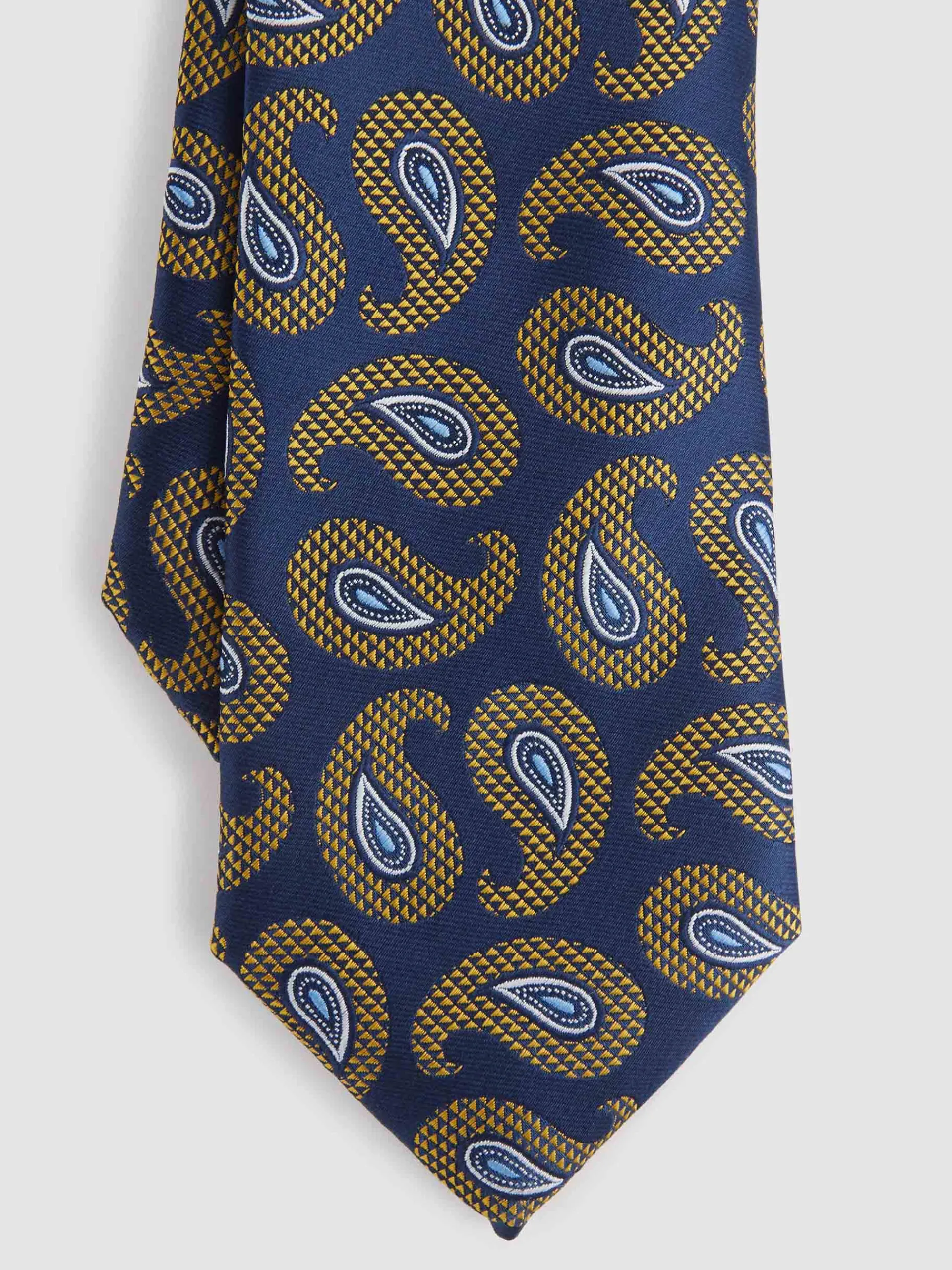 Corbatas|Corbatas-Alvaro Moreno CORBATA JACQUARD MF Amarillo