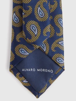Corbatas|Corbatas-Alvaro Moreno CORBATA JACQUARD MF Amarillo