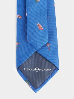 Corbatas|Corbatas-Alvaro Moreno CORBATA JACQUARD MF Azul