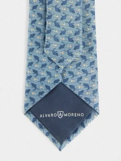 Corbatas|Corbatas-Alvaro Moreno CORBATA JACQUARD MF Azul