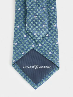Corbatas|Corbatas-Alvaro Moreno CORBATA JACQUARD MF Azul