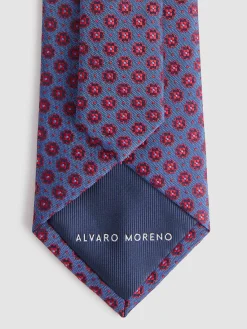 Corbatas|Corbatas-Alvaro Moreno CORBATA JACQUARD MF Azul