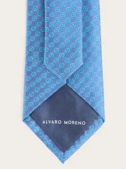 Corbatas|Corbatas-Alvaro Moreno CORBATA JACQUARD MF Azul