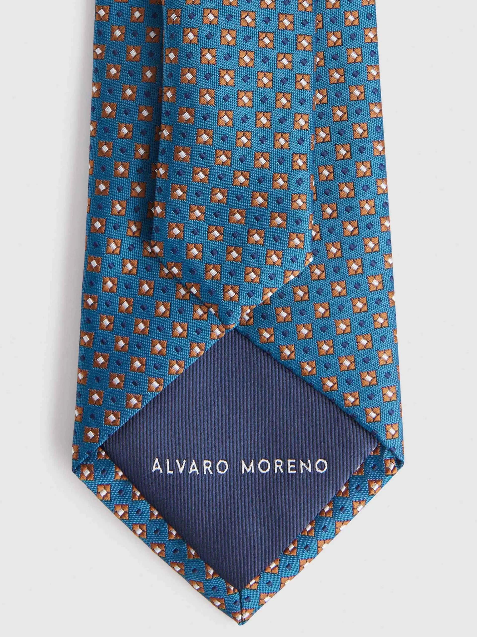 Corbatas|Corbatas-Alvaro Moreno CORBATA JACQUARD MF Azul