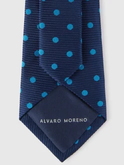 Corbatas|Corbatas-Alvaro Moreno CORBATA JACQUARD MF Azul