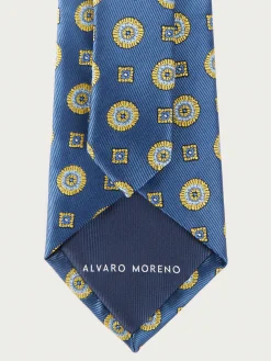 Corbatas|Corbatas-Alvaro Moreno CORBATA JACQUARD MF Azul