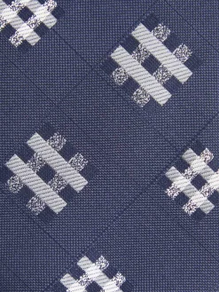 Corbatas|Corbatas-Alvaro Moreno CORBATA JACQUARD MF Azul Marino