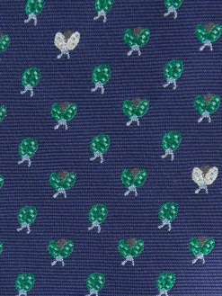 Corbatas|Corbatas-Alvaro Moreno CORBATA JACQUARD MF Azul Marino