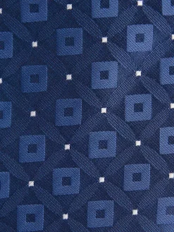 Corbatas|Corbatas-Alvaro Moreno CORBATA JACQUARD MF Azul Marino