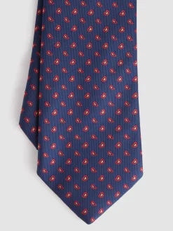 Corbatas|Corbatas-Alvaro Moreno CORBATA JACQUARD MF Azul Marino