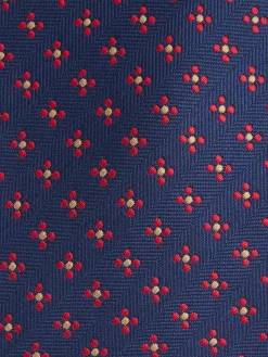 Corbatas|Corbatas-Alvaro Moreno CORBATA JACQUARD MF Azul Marino
