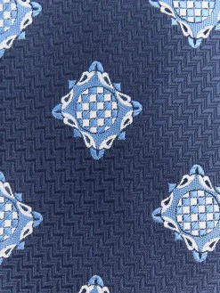 Corbatas|Corbatas-Alvaro Moreno CORBATA JACQUARD MF Azul Marino