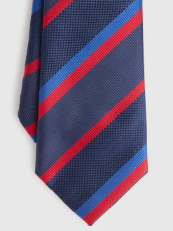 Corbatas|Corbatas-Alvaro Moreno CORBATA JACQUARD MF Azul Marino