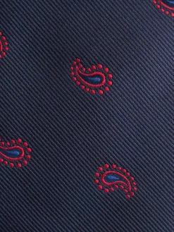 Corbatas|Corbatas-Alvaro Moreno CORBATA JACQUARD MF Azul Marino