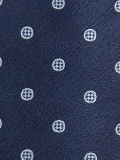 Corbatas|Corbatas-Alvaro Moreno CORBATA JACQUARD MF Azul Marino