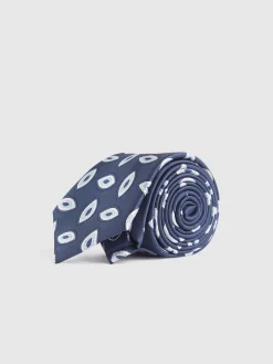 Corbatas|Corbatas-Alvaro Moreno CORBATA JACQUARD MF Azul Marino