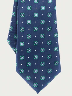 Corbatas|Corbatas-Alvaro Moreno CORBATA JACQUARD MF Azul Marino
