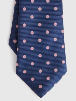 Corbatas|Corbatas-Alvaro Moreno CORBATA JACQUARD MF Azul Marino