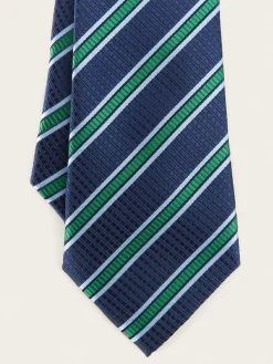 Corbatas|Corbatas-Alvaro Moreno CORBATA JACQUARD MF Azul Marino