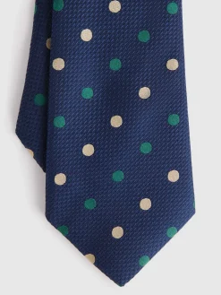 Corbatas|Corbatas-Alvaro Moreno CORBATA JACQUARD MF Azul Marino