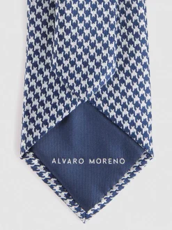 Corbatas|Corbatas-Alvaro Moreno CORBATA JACQUARD MF Azul Marino