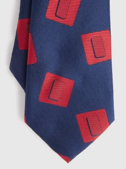 Corbatas|Corbatas-Alvaro Moreno CORBATA JACQUARD MF Azul Marino