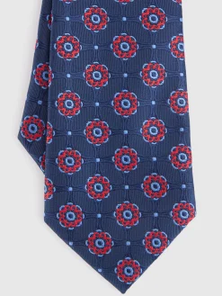 Corbatas|Corbatas-Alvaro Moreno CORBATA JACQUARD MF Azul Marino