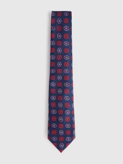 Corbatas|Corbatas-Alvaro Moreno CORBATA JACQUARD MF Azul Marino