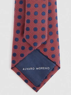 Corbatas|Corbatas-Alvaro Moreno CORBATA JACQUARD MF Azul Marino