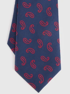 Corbatas|Corbatas-Alvaro Moreno CORBATA JACQUARD MF Azul Marino