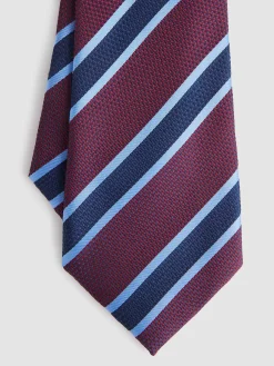 Corbatas|Corbatas-Alvaro Moreno CORBATA JACQUARD MF Azul Marino