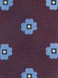 Corbatas|Corbatas-Alvaro Moreno CORBATA JACQUARD MF Burdeos