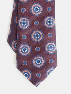 Corbatas|Corbatas-Alvaro Moreno CORBATA JACQUARD MF Burdeos