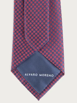 Corbatas|Corbatas-Alvaro Moreno CORBATA JACQUARD MF Burdeos