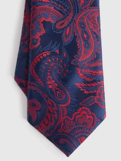 Corbatas|Corbatas-Alvaro Moreno CORBATA JACQUARD MF Burdeos