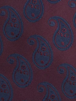 Corbatas|Corbatas-Alvaro Moreno CORBATA JACQUARD MF Burdeos