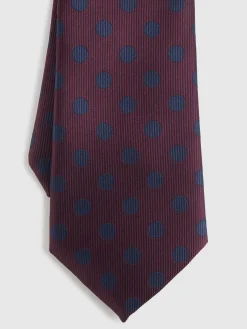 Corbatas|Corbatas-Alvaro Moreno CORBATA JACQUARD MF Burdeos