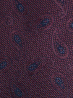 Corbatas|Corbatas-Alvaro Moreno CORBATA JACQUARD MF Burdeos