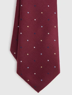 Corbatas|Corbatas-Alvaro Moreno CORBATA JACQUARD MF Burdeos