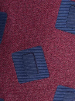 Corbatas|Corbatas-Alvaro Moreno CORBATA JACQUARD MF Burdeos