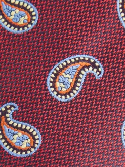 Corbatas|Corbatas-Alvaro Moreno CORBATA JACQUARD MF Rojo